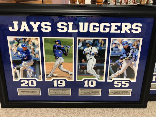 Blue Jays Frames Photos and Jerseys in Baseball & Softball in Calgary - Image 2