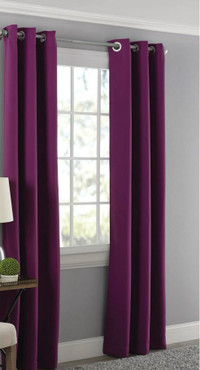 2 blackout noise cancellation curtains for $35 only 