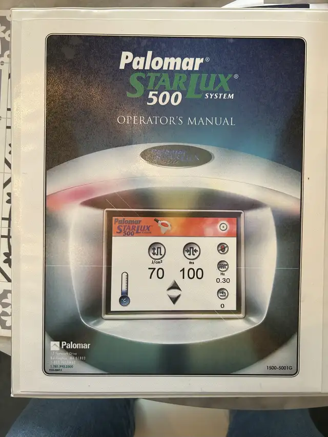 Palomar Starlux 500 Laser System in Health & Special Needs in Bedford - Image 3