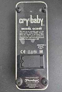 Original Dunlop Cry Baby Wah Guitar Pedal
