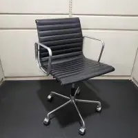 ICF Work Chair W/Wheel Ergonomic Adjustable Office Leather K6341