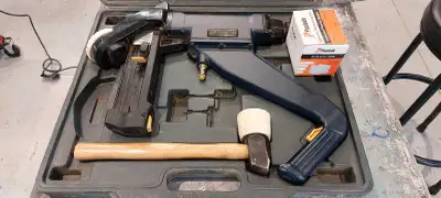 Air Powered Hardwood Flooring Nailer Kit, View more