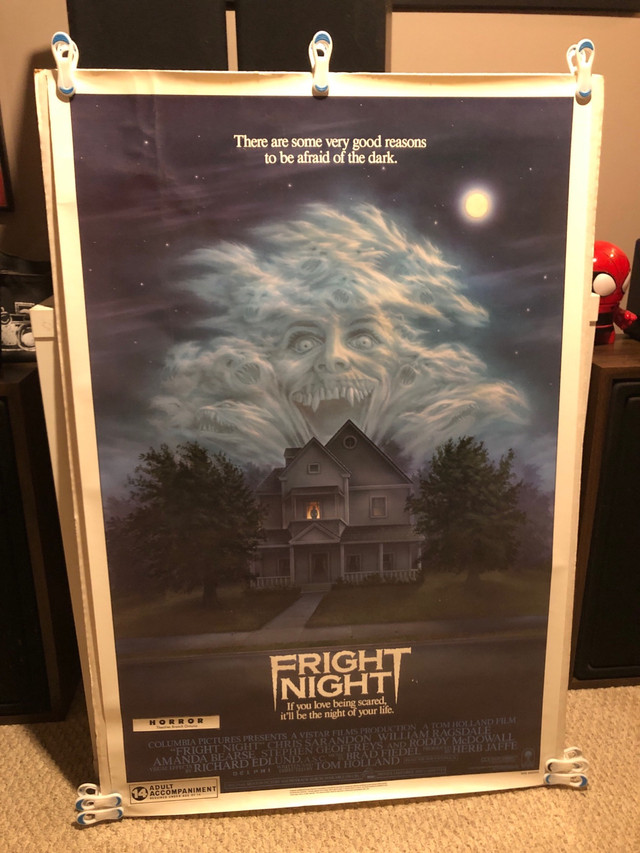 Fright Night (1985) original movie poster, Arts & Collectibles, St.  Catharines