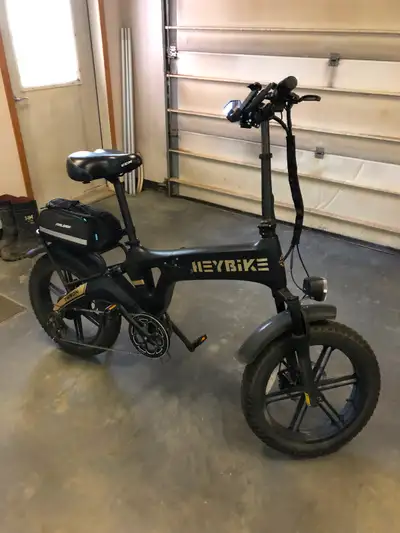 Folding Heybike Tyson e-bike for sale., View more