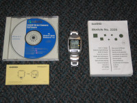 CASIO DIGITAL WRIST CAMERA WATCH 2220 WQV-1 VINTAGE RARE QUARTZ