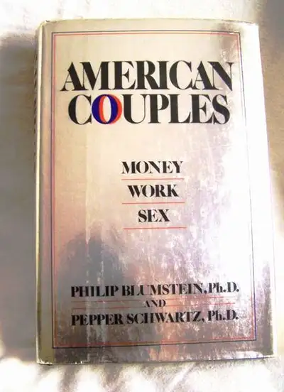 Vintage Book – American Couples - Money, Work, Sex, 1st ed, View more