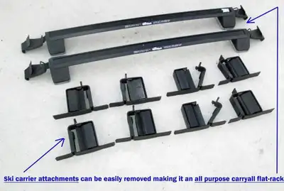 I'm selling a used BIC Sport Rack roof rack and ski rack combo, perfect for hauling your gear! This...
