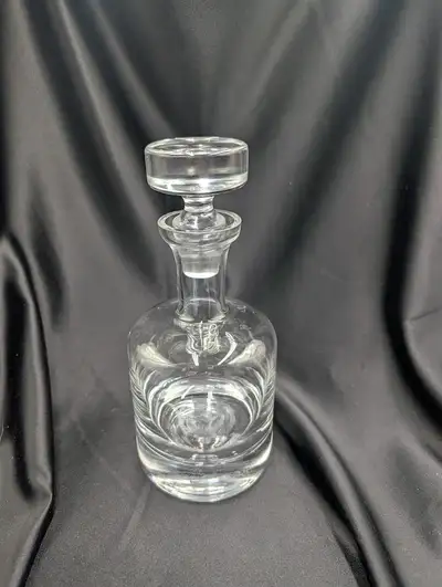Clear Glass Whiskey Decanter By Indigo, View more