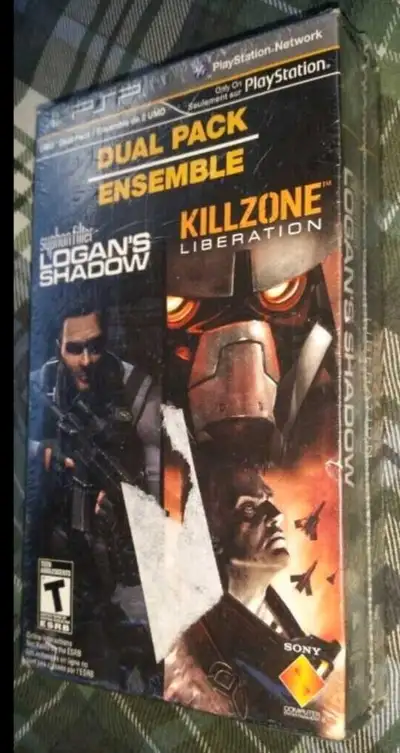 BRAND NEW SEALED PSP LOGAN'S SHADOW & KILL ZONE LIBERATION, View more