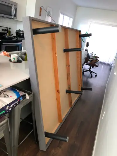 Queen bed frame for free(very good condition), View more