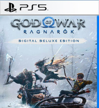 God of War Ragnarok PS4/PS5 - Edition Numérique Deluxe - NEUF