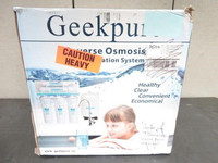 Geekpure 5 Stage Reverse Osmosis Drinking RO Water Filter System