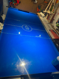 Full size air hockey table