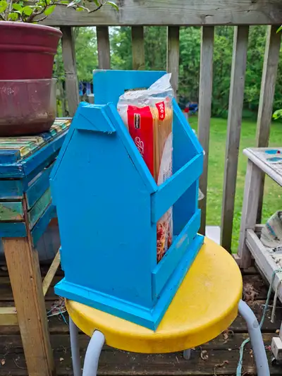 Wooden box cuddy, View more