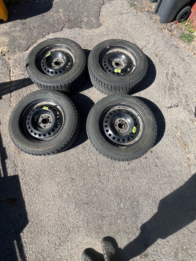 4 winter tires w/ rims $ 500  Toyo Observe GSI-5 235/65R17 sale in Tires & Rims in Ottawa - Image 4