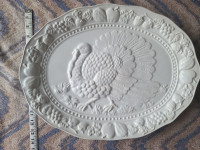 Large Ceramic Turkey Platter