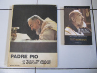 Padre Pio Book Lot:  Uomo Del Signore & Testimonianze 1968-2006