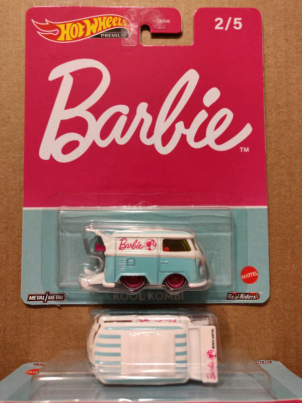 New Hot Wheels Pop Culture Barbie VW Kool Kombi 1:64 diecast car in Toys & Games in City of Toronto