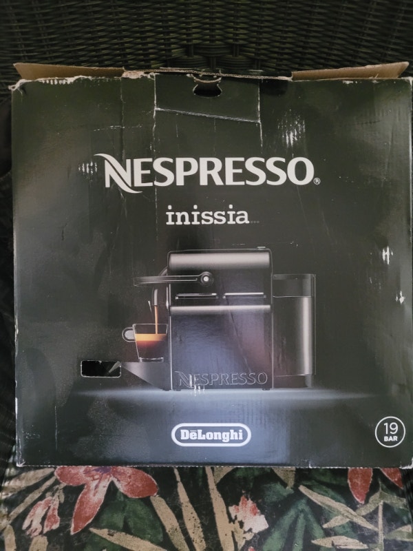 Nespresso Inissia Coffee Machine by De'Longhi Black Coffee Makers City of Toronto Kijiji