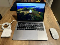 13’3 MacBook Pro (2019 model) + Mouse + Charger