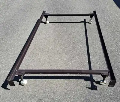 Double/single metal bed frame, View more