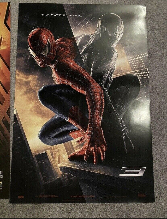 Original Spider Man Movie Posters in Arts & Collectibles in Cambridge - Image 3