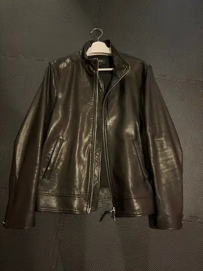 Mackage Black Leather Jacket - Great condition. Hardly worn., View more