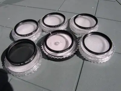 Lot of 6 49mm Filters to Fit Lenses to Any Camera with a 49mm, View more