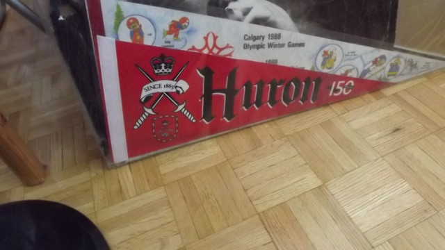 HURON UNIVERSITY COLLEGE 150TH ANNIVERSARY PENNANT 1863-2013 in Arts & Collectibles in City of Toronto