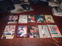 dennis eckersley randy johnson mike mussina baseball cards