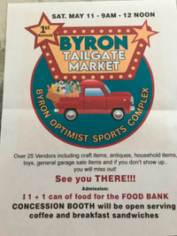 Byron Tailgate Market for Charity