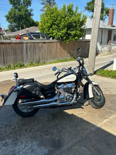2008 Honda Shadow 750 Touring bike. Excellent condition. Best offer takes it. Price will go up in th...