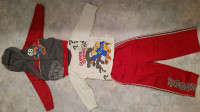 3 PIECE TIGGER OUTFIT-SIZE 3