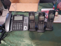 Panasonic Set of Cordless Phones - EUC