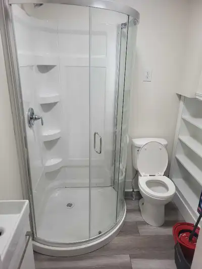 Furnished 2Bed rm + 2Bath utilities included. Newly renovated lower level split. Large heat pump in...