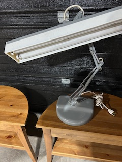 heavy duty vintage desk or shop Lamp, View more