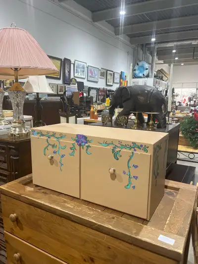 Hand made Painted Storage Chest, View more