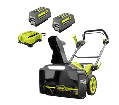 RYOBI 40V HP 21-inch Brushless Cordless Battery Snow Blower Kit, View more
