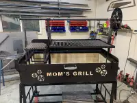 bbq wood fired grill charcoal grills