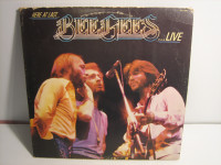 BEE GEES - HERE AT LAST LIVE 2LP VINYL RECORD ALBUM