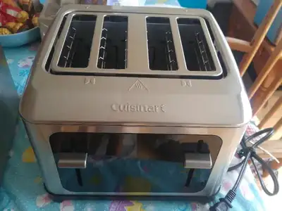 Toaster, 4-Slice. Cuisinart..SS,Touchscreen..NEW..no box..$42, View more