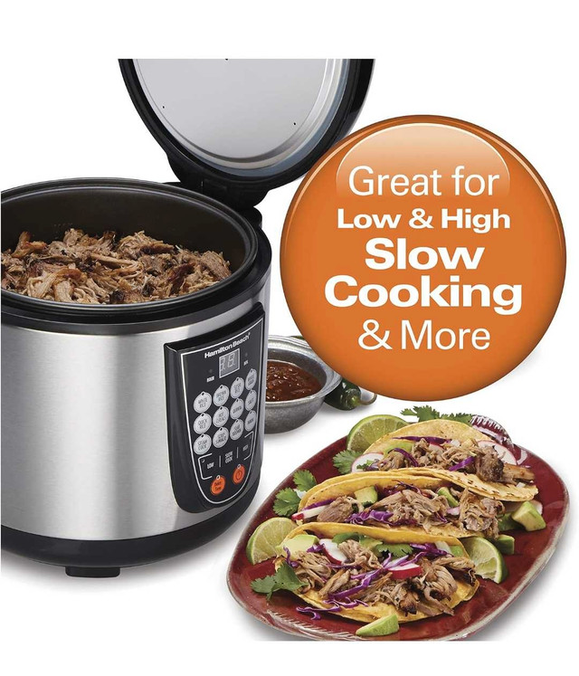 Hamilton Beach 14 in 1 Multi Cooker in Microwaves & Cookers in Calgary - Image 2