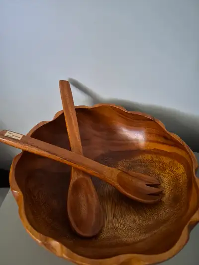 Bol à salade en bois, View more