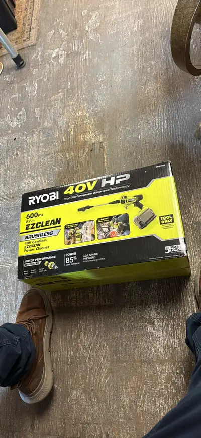 Ryobi 40V HP Power Cleaner New, View more