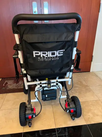 New Pride Mobility Jazzy Carbon LWGT Folding Power Wheelchair, View more