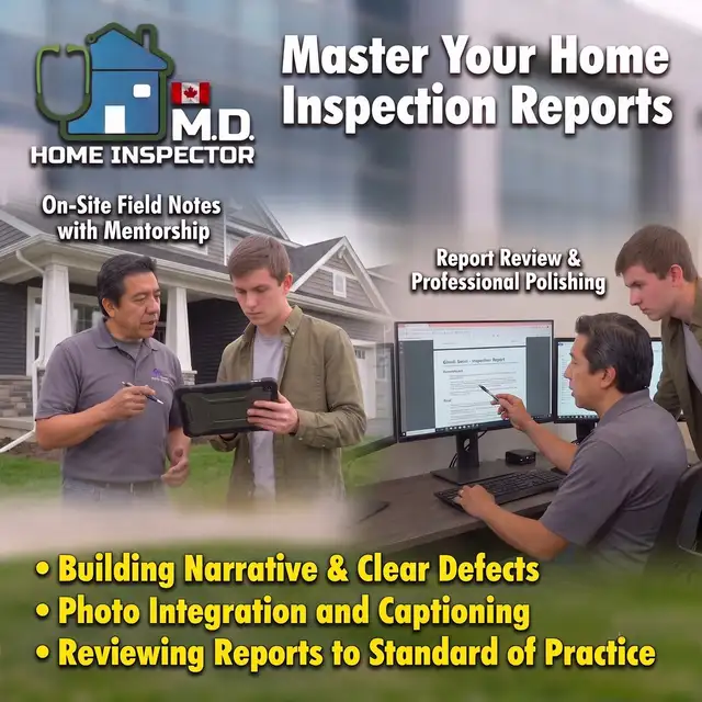 Home Inspector Mentorship | 1-on-1 Practical Field Training in Classes & Lessons in Mississauga / Peel Region - Image 5