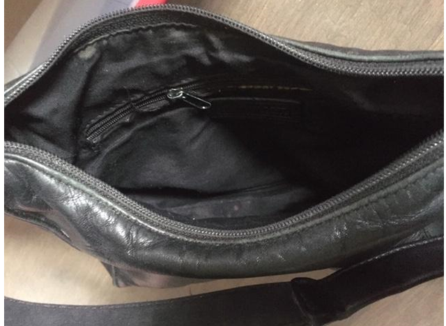 Kenneth Cole Reaction Woman's Black Leather Handbag Purse Bag in Women's - Bags & Wallets in Markham / York Region - Image 11