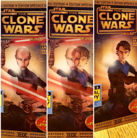 CLONE WARS - Rare Hologram slipcover 2-DVD Disc Special Edition