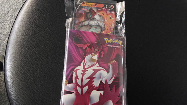 3 Pokemon binders with 30 cards, V card included, $20 each in Arts & Collectibles in St. Albert - Image 4