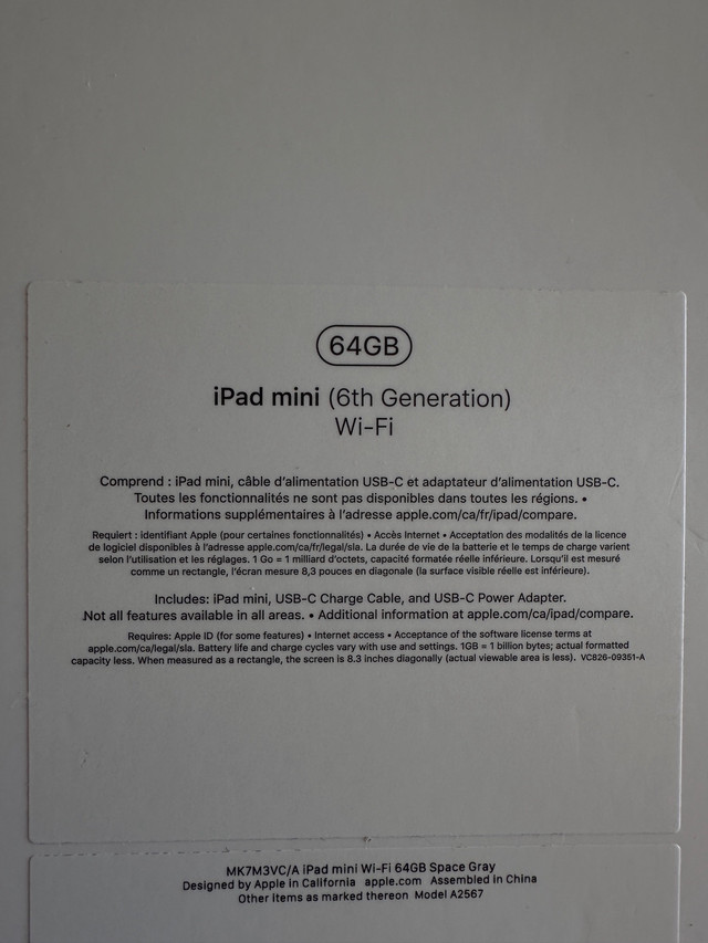 iPad Mini 6 - 64GB WiFi in iPads & Tablets in Dartmouth - Image 4